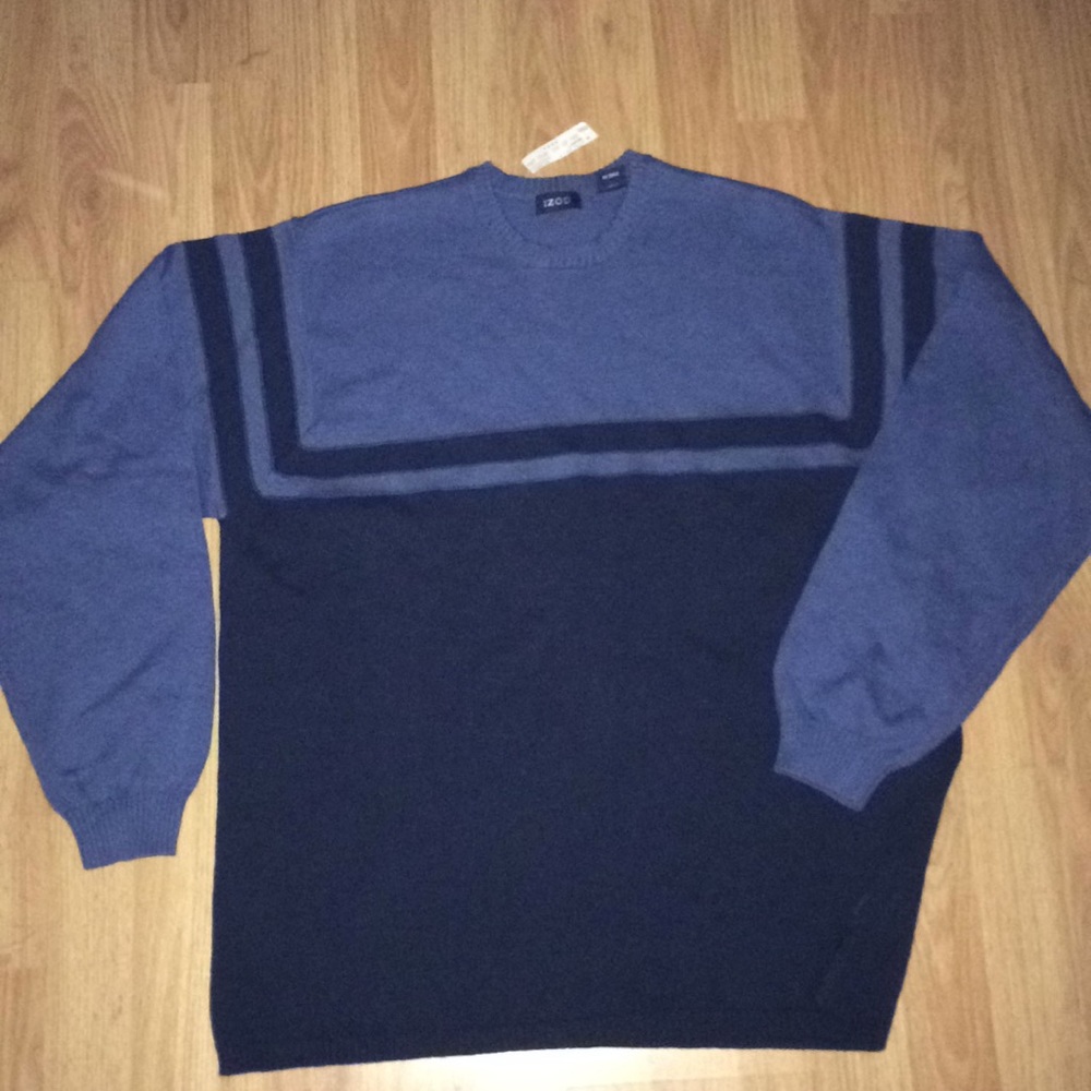 IZOD 100% Cotton Sweater-Large NWT